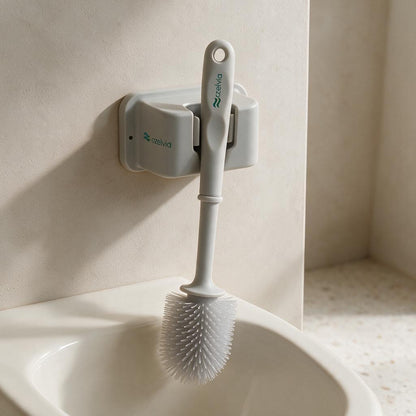 OZELVIA Silicone Toilet Brush Set