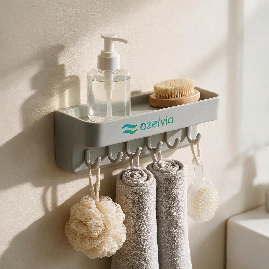 OZELVIA Magnetic Key Holder Shelf