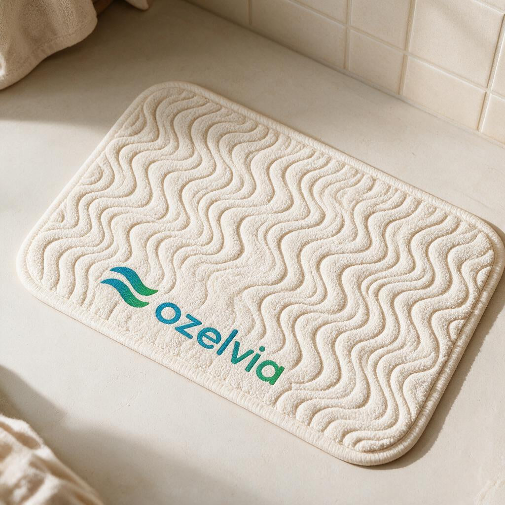 OZELVIA Quick-Dry Bath Mat
