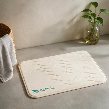OZELVIA Quick-Dry Bath Mat