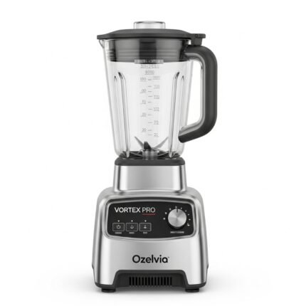 Ozelvia Vortex Pro High-Speed Countertop Blender | Stainless Steel Smoothie Maker
